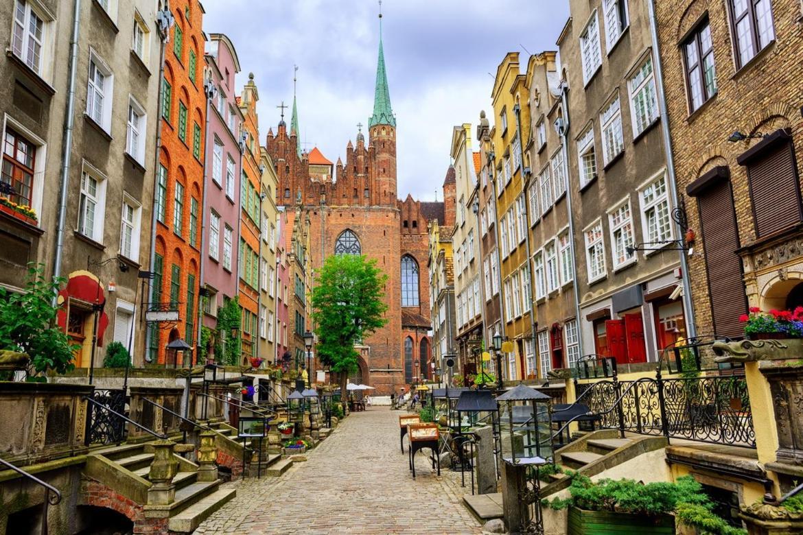 Swish Apartment -10 Min To Old Town Gdansk,Pkp & Shopping Mall 외부 사진